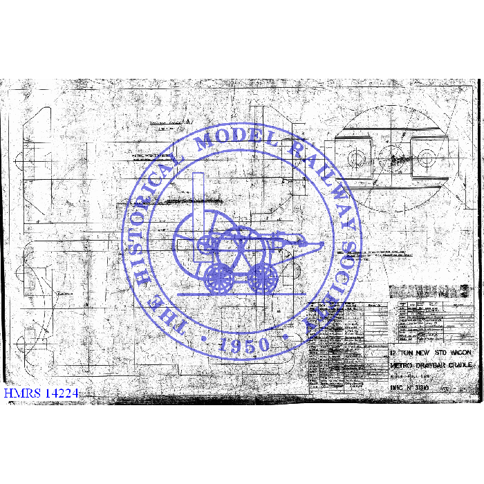 12 Ton New Standard Wagon Metro Drawbar Cradle