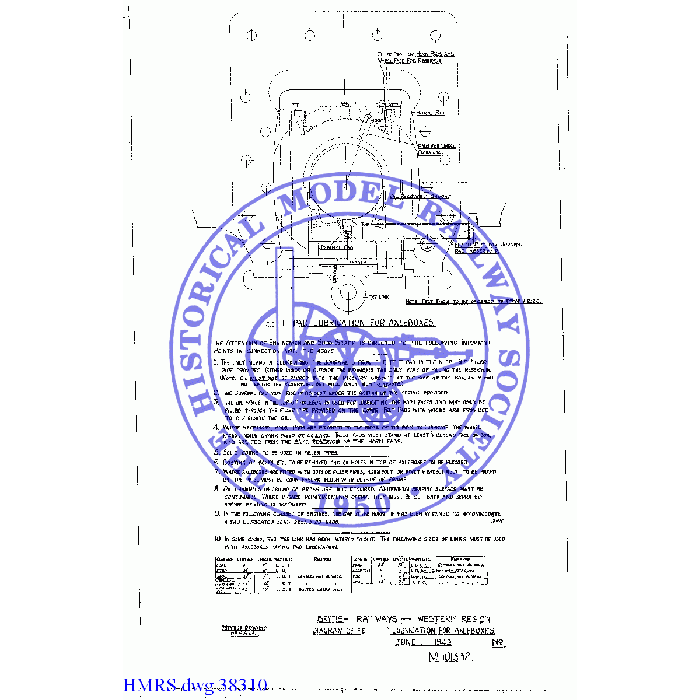 Diagram of Felt Pad Lubrication for Axle Boxes