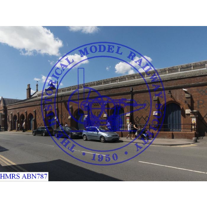[ABN787] Windsor and Eton Riverside Station. Datchet Road frontage