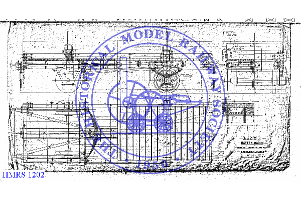 HMRS 1202: Batten Wagon - 12ft w/b, 23ft o/h