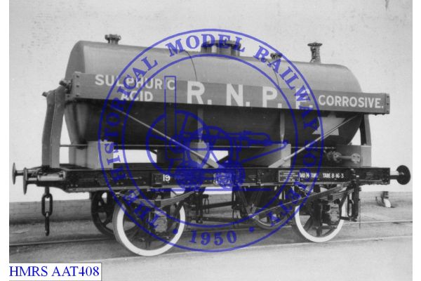 [AAT408] RNPF (Caerwent) 14T sulphuric acid tank No.19, ex-Works.
