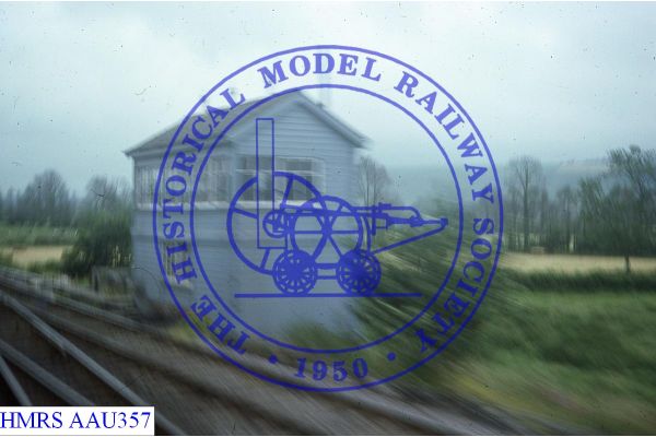 [AAU357] Westbury. Signal box Wood.