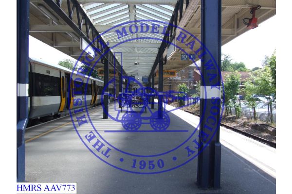 [AAV773] Standing on platforms towards the western end of the canopied section looking towards the main stati