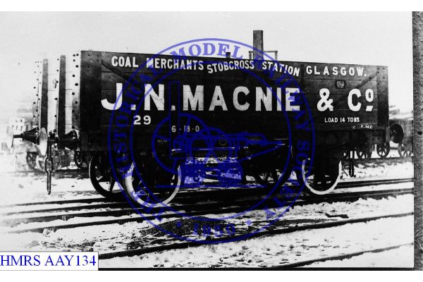 [AAY134] Macnie J N (Stob X, Glasgow) 14T 4 plank long wheelbase open No.29 [OP] R3L Poss duplicatelicate of