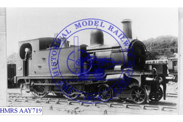 [AAY719] 4-4-0T N&B No. 5 xNo. 4 as rebuilt 1898 F3R GW style SValve cover. Only one toolbox above front LHS