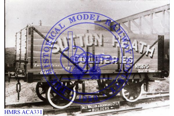 [ACA331] Sutton Heath Cols (St. Helens) 12T 7 plank S/E 1875 F3R
