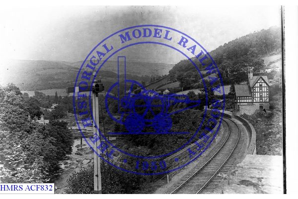 [ACF832] Berwyn: Station buildings from river & MacKenzie & Holland signal