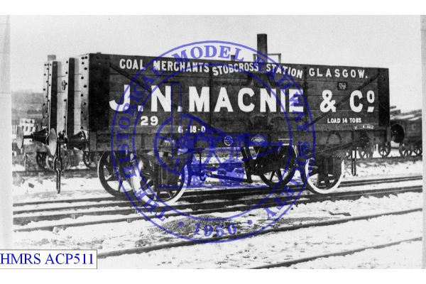[ACP511] Macnie J N (Stob X, Glasgow) 14T 4 plank long wheelbase open No.29 [OP] R3L Regd: Caley - 1902. Two