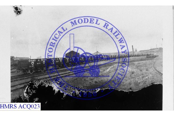 [ACQ023] Evans & Bevan (Neath) line of 25x12T 7 planks [OP] F3R First 3 wagons are Nos. 963, 962 & 970, botto