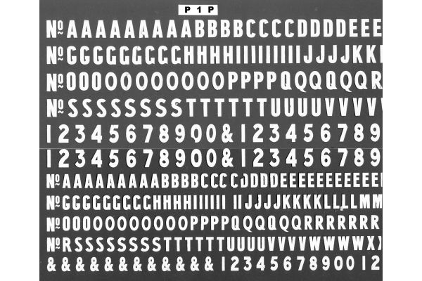 12.8 & 9.9mm Condensed style