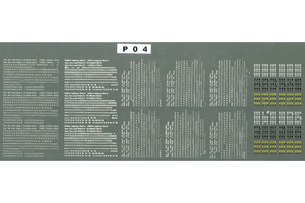 4mm : 1' Commuted Charge/Load/Tare etc