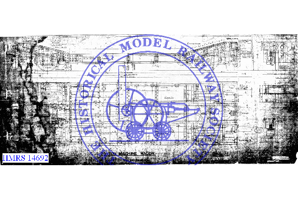 HMRS 14692: 25 Ton Machine – Lowmac 'SC' Fitted with Vacuum Brake, 22ft w/b, 34ft 1ins o/a