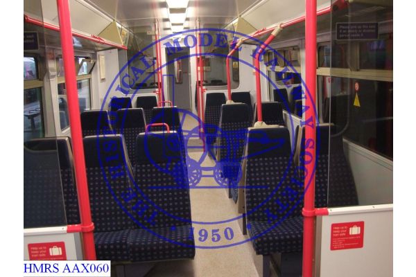 [AAX060] Interior view of coach 71936 in unit number 319368.  Coach refurbished by First Capital Connect fran