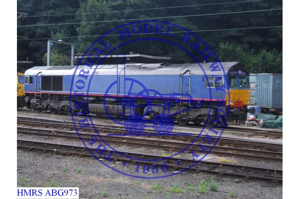 [ABG973] Freightliner 66414, this loco as previously operated by DRS and still carries the base blue colour f