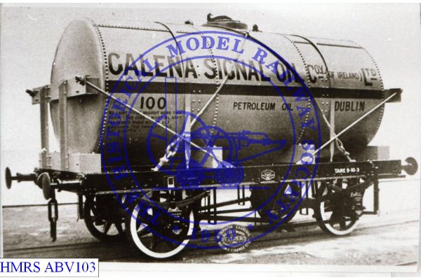 [ABV103] Galena Signal Oil (Dublin) petrol tank  100 [OP] 1924 F3R Tare: 9-10-3, Photo No.6727