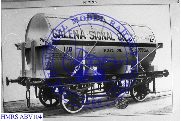 [ABV104] Galena Signal Oil (Dublin) fuel oil tank  110 [OP] 1924 F3R Tare: 9-11-0