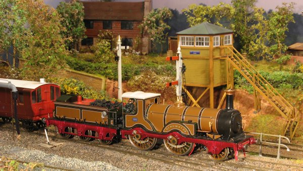 4mm scale model of Belgravia Class loco