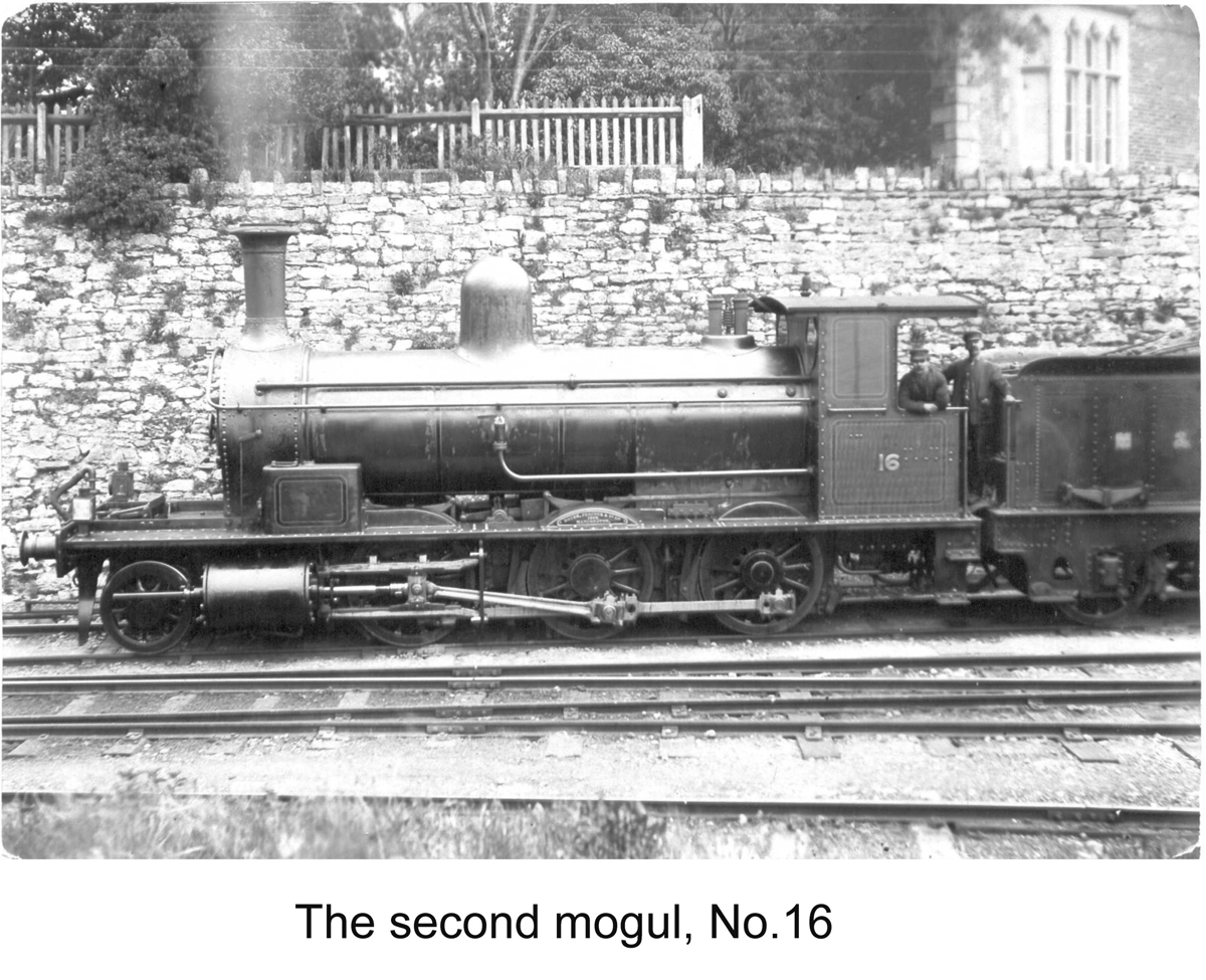 The second mogul, № 16 2-6-0 №16